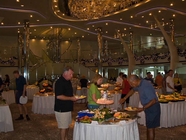 Grand Epernay dining room aboard Celebrity Solstice