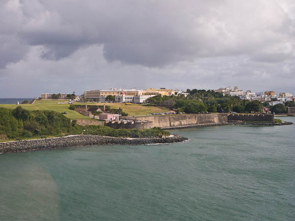Approaching San Juan Puerto Rico aboard Celebrity Solstice