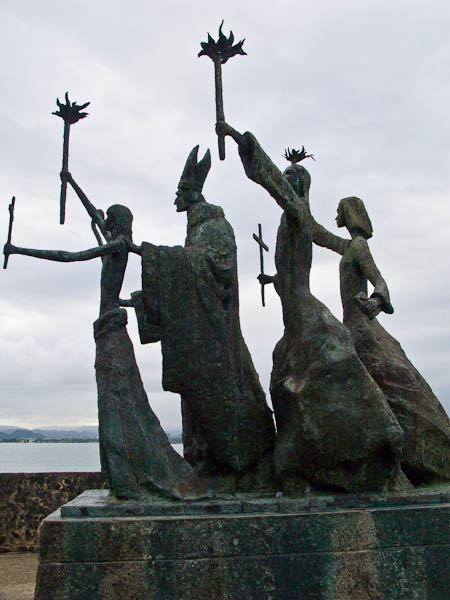 La Rogativa statue in Old San Juan, San Juan Puerto Rico