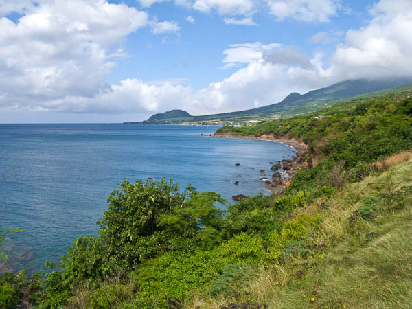 Touring the island of St Kitts