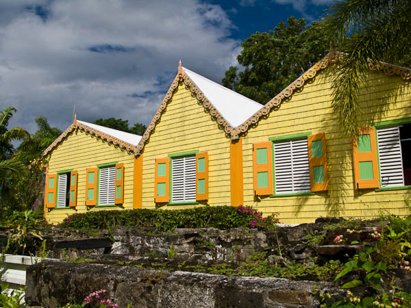 Romney Manor, home of Caribelle Batik on the island of St Kitts