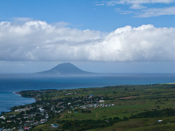 Brimstone Hill Fortress on the Island of St Kitts