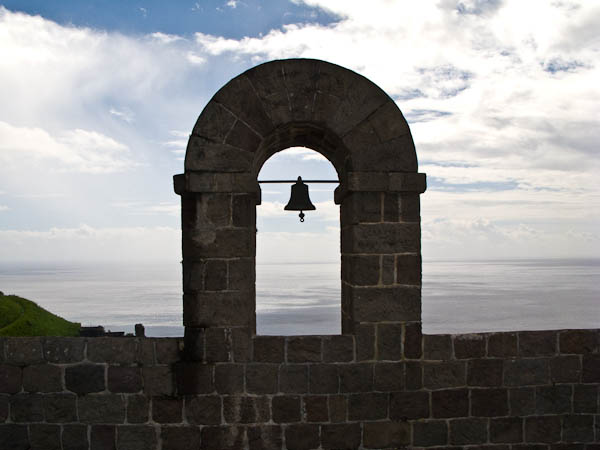 Brimstone Hill Fortress on the Island of St Kitts