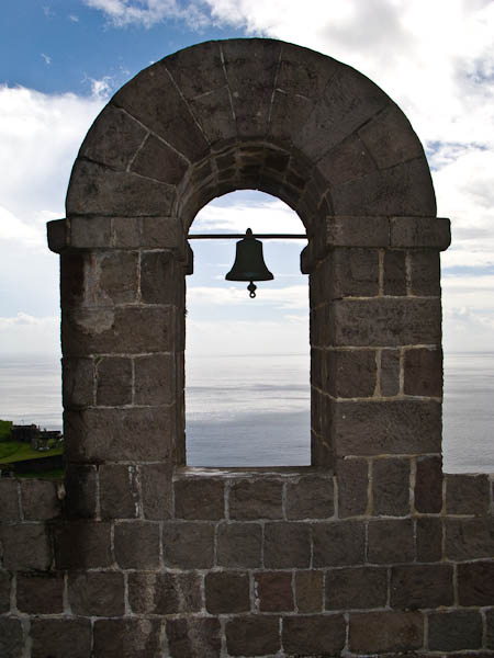 Brimstone Hill Fortress on the Island of St Kitts