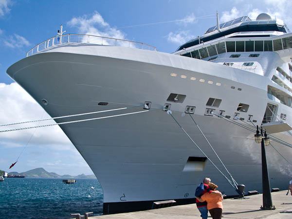 Celebrity Solstice in St Kitts