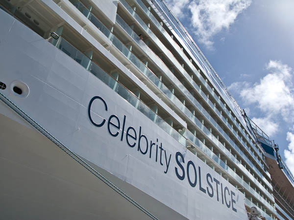 Celebrity Solstice in St Kitts