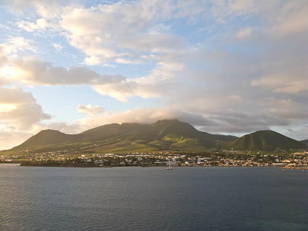 Celebrity Solstice departing St Kitts