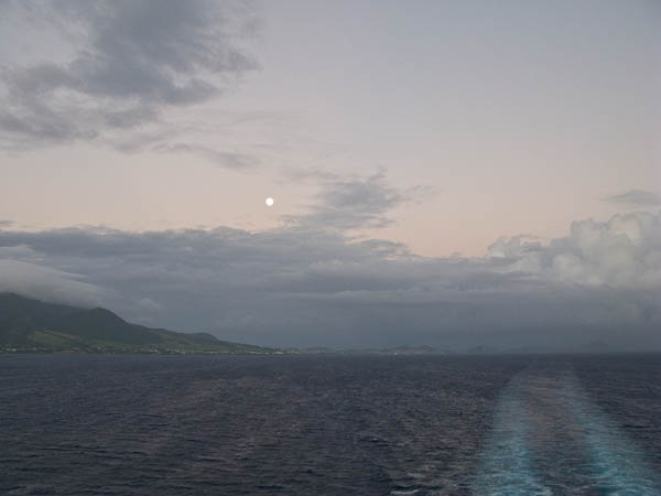 Celebrity Solstice departing St Kitts