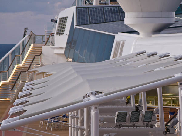 Sunset at sea aboard Celebrity Solstice enroute from St. Kitts to Fort Lauderdale, Florida