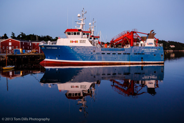 The 'Atlantic Guardian' scallop trawler, Lunenburg, Nova Scotia
