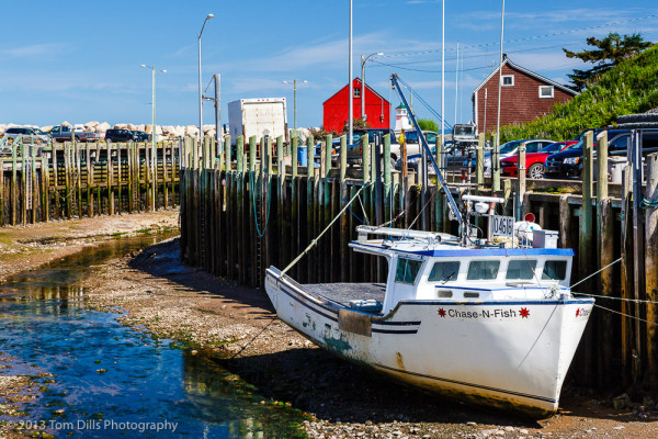 Waiting for The Tide, Hall's Harbour, Nova Scotia
