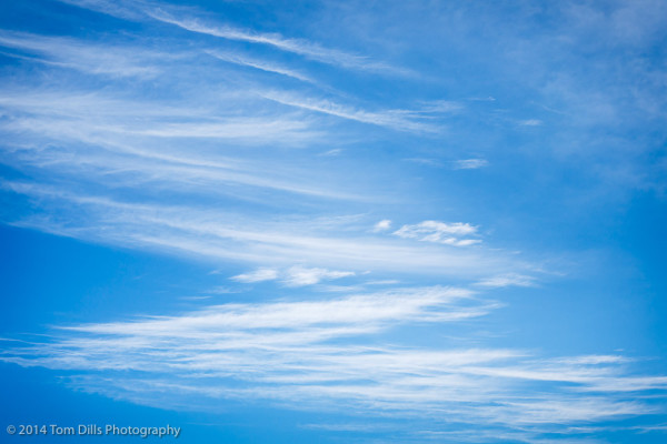Clouds at Fort Fisher Historic Site, North Carolina