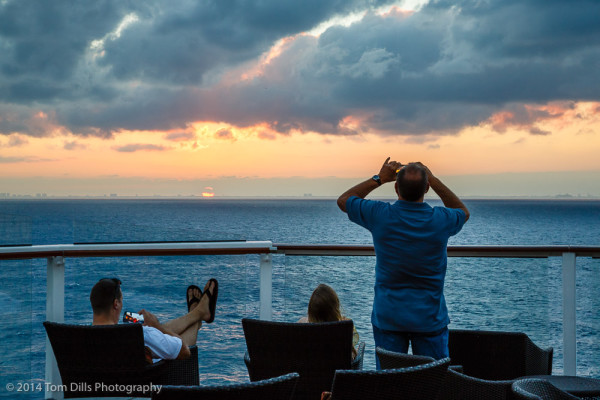 Aboard Celebrity Silhouette on our December 2014 cruise