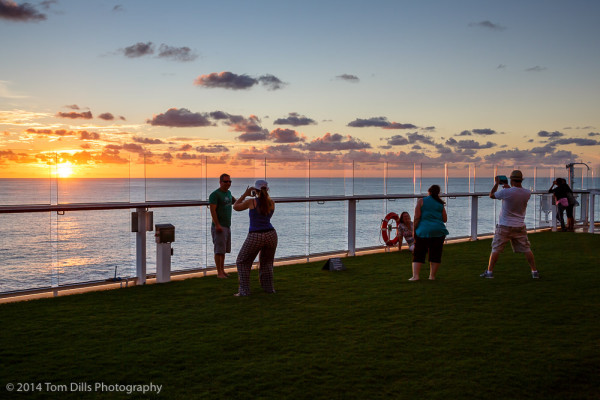 Aboard Celebrity Silhouette on our December 2014 cruise