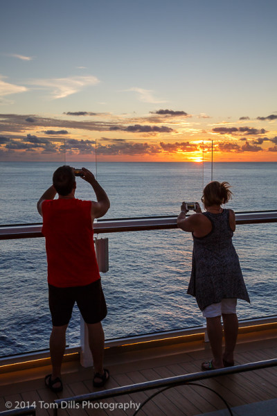 Aboard Celebrity Silhouette on our December 2014 cruise