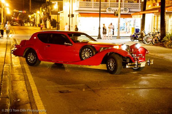 Nightlife on Duval Street in Key West, Florida