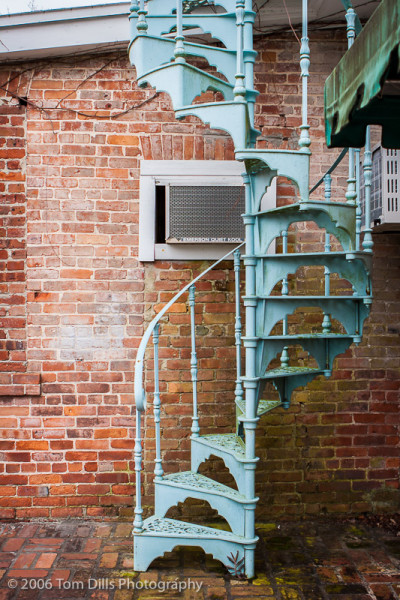 Spiral Staircase, Fernandina Beach, Amelia Island, FL