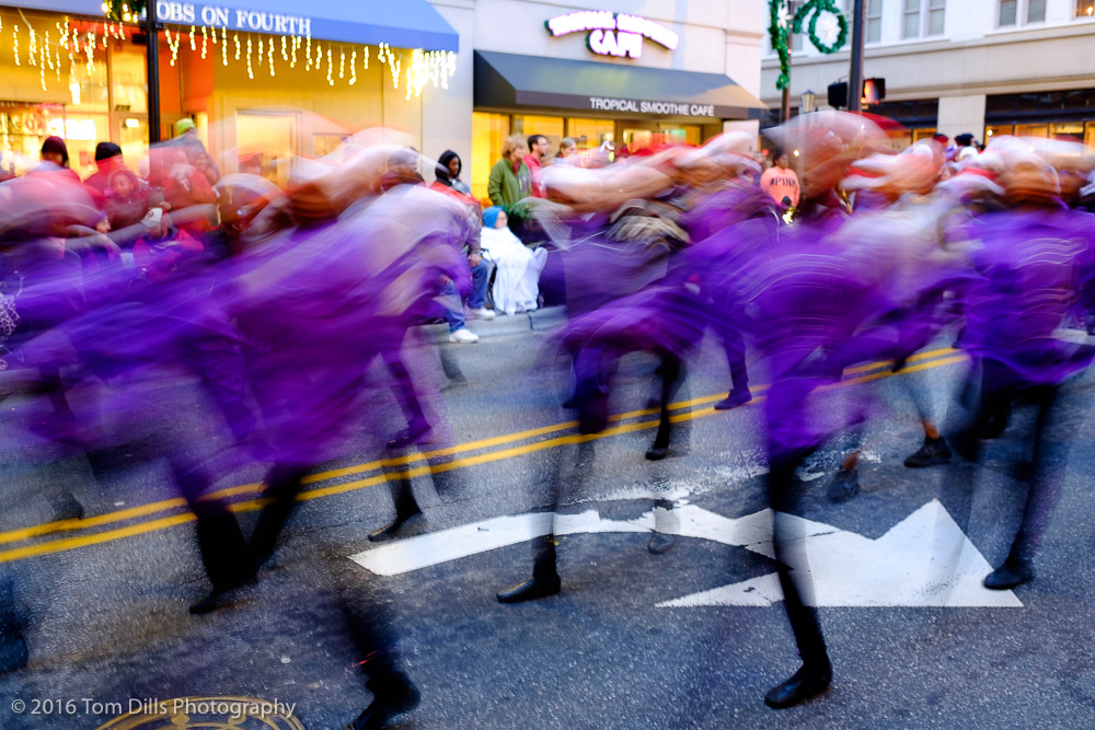 Christmas parade, Winston Salem North Carolina Tom Dills Photography Blog