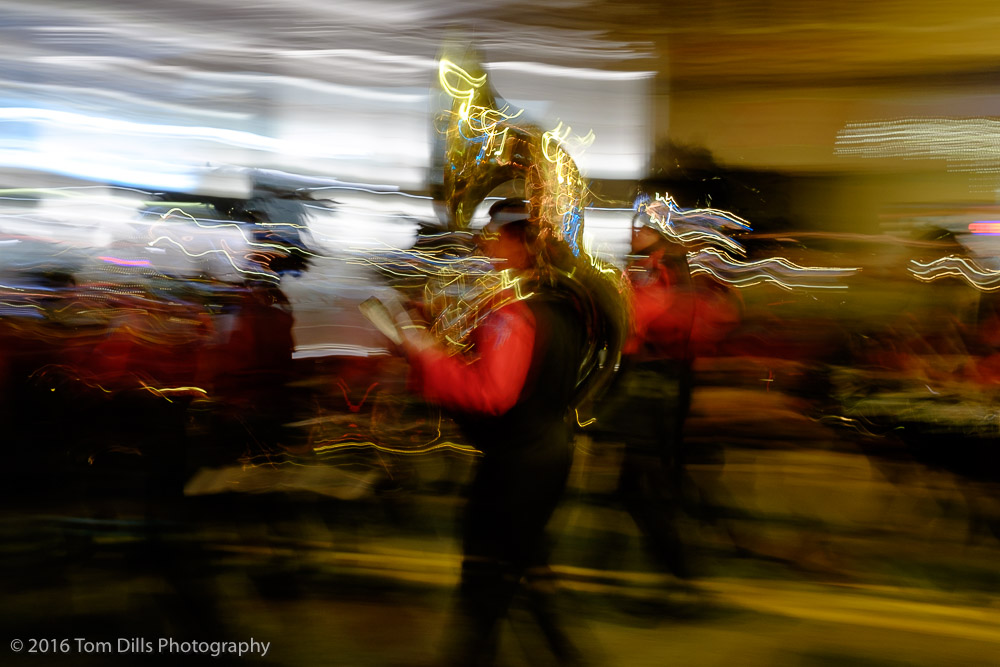 Christmas parade, Winston Salem North Carolina