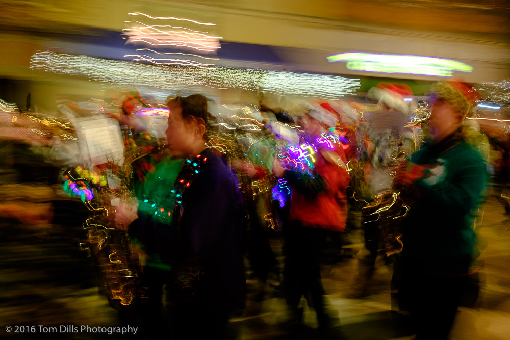 Christmas parade, Winston Salem North Carolina