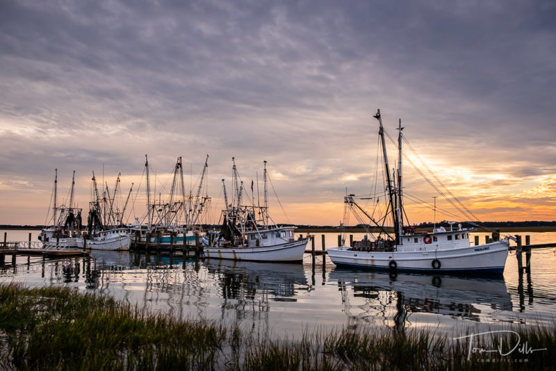 Sunset at Port Royal, South Carolina Tom Dills Photography Blog